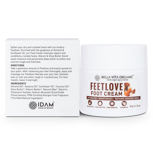 Bella Vita Organic Feet Love Foot Creme 85g